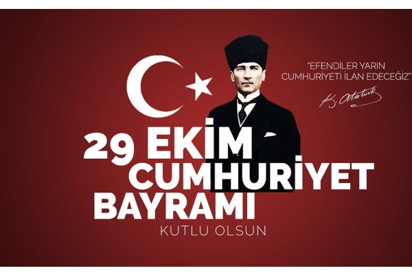 We celebrate our October 29 Republic Day.